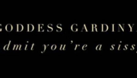 Admit you’re a sissy