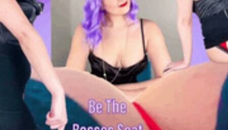 Be The Bosses Seat - Face Sitting CFNM Human Furniture Femdom POV Office Domination with Mistress Mystique - WMV