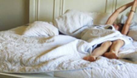 Humiliated cucky WORSHIPS me in bed!