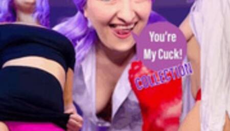 You're My Cuck Collection - Femdom POV Cuckolding with Brat Mistress Mystique - WMV