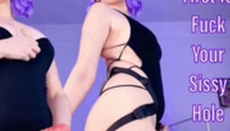 First To Fuck Your Sissy Hole - Pegging POV Strap-On with Femdom Mistress Mystique - WMV