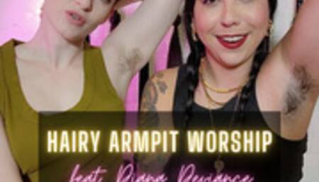 Hairy Armpit Worship with Diana Deviance