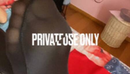 Ariel Nylon and barefoot domination