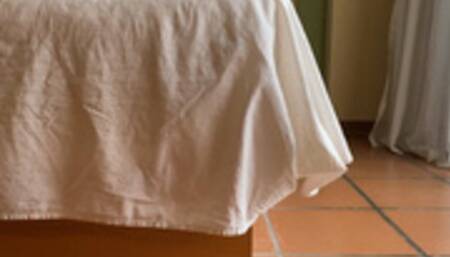 Dominated in pantyhose by Milah and Balbina