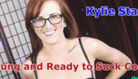 Kylie Starr wants to suck some old cock POV