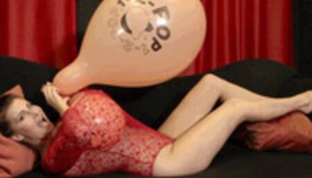 Kamila Balloon Breast Play