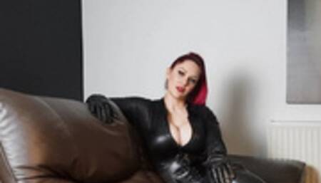 Cant be Arsed Catsuit Fuck And Smoke!