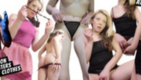 Smoking Milf finds and Masturbates in Secret Slutty Clothes