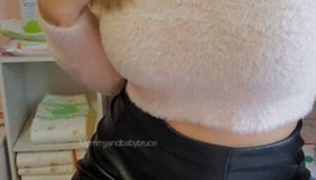 Your Mommy-Wife Changes Your Messy Diaper