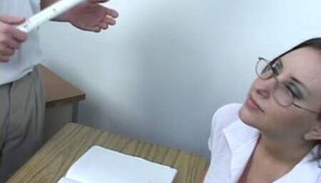 Young Student Ashley Gives Handjob To Her Teacher! (1st half mp4 sdd)