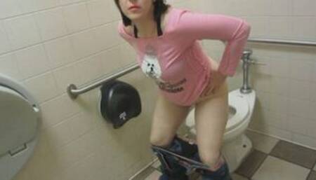 PRETTY IN PASTEL PUBLIC PEE