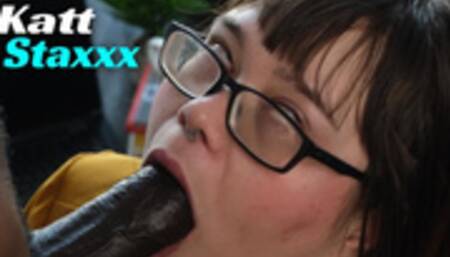 DRIPDROP Katt Staxxx is a Traveling Office Slut That Loves to Give Out Blowjobs and Get Cum in Her Mouth!!!