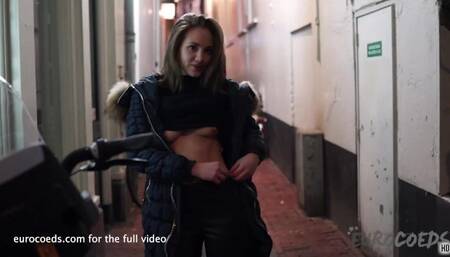 Euro Coeds featuring Mira's full frame video