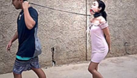 Exercising Their Bondage Slave (mp4)