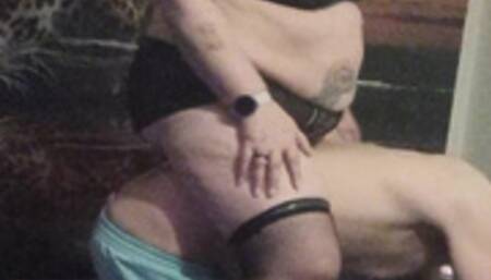 426 This is part two Mature chubby maid in domina undies humiliates male sgpin and facesitting