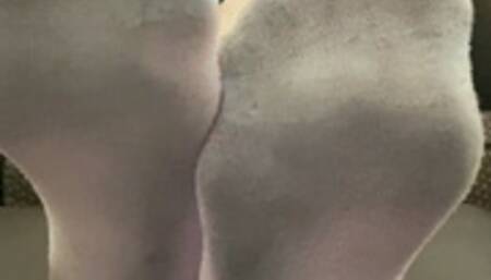 Dirty Sock to Bare Feet Foot Worship