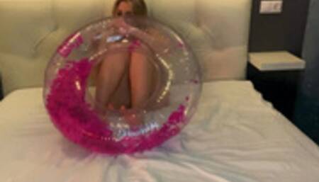 beauty in bikini with PINK LIFEBUOY (compilation)