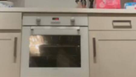 mac book walk over while cooking food