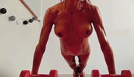 Goddess Lola - 100 Push Ups & Cum Countdown