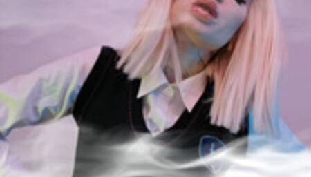 School bully and her "funny cigarettes" - JOI, MINDFUCK, SMOKING