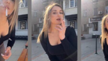 Morning cigarette is the start of my day