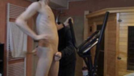 JASON MARKHAM - Punishment in the gym - DVD Quality