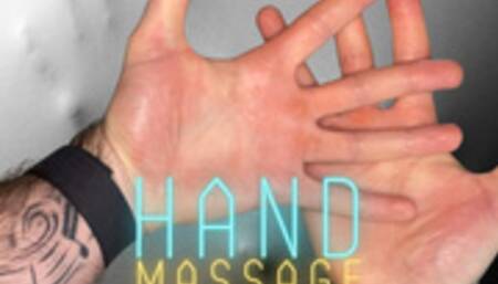 Hand fetish - hand finger massage