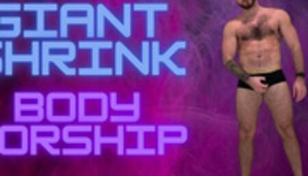 Macrophilia - giant shrink body worship