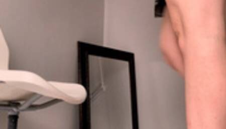 Dangling heels, massaging and tickling feet