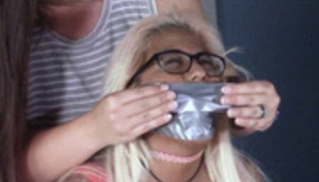 Gagging And Hogtieing Desiree (Mobile)