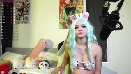 Young and fresh baby cosplay