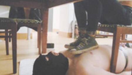 IGNORING YOU, CAUSE YOU'RE JUST MY HUMAN CARPET