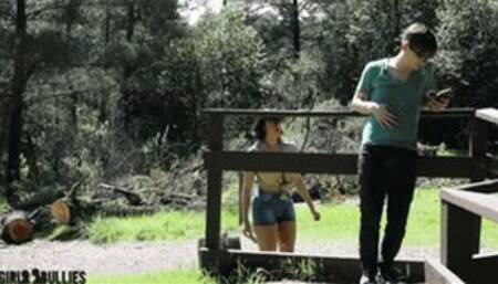 Outdoor Humiliation At Camp