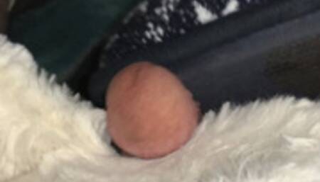 Fluffy Slipperjob Footjob * Black Slippers