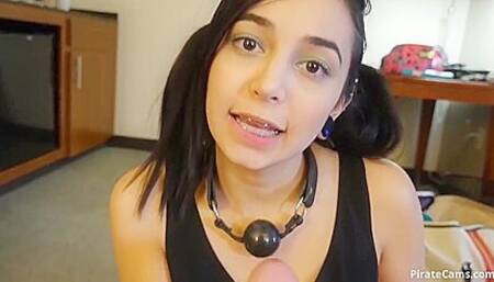 Malina Mars - Gagged Braceface P4