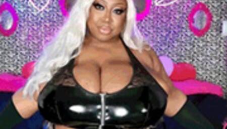 Ashtray for Black BBW Vinyl Domme Trois (MP4 Version)