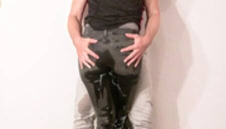 she totally pisses in her jeans while she hugs her step brother and asks him to fuck her