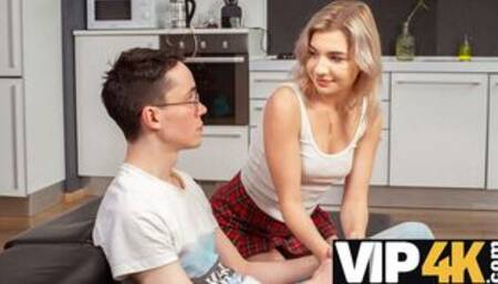 Boy didn't know Stepsister had some Kinky Plans for his Cock