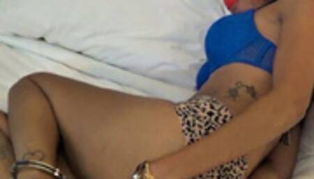 Odette - Ballgagged, Handcuffed and Shackled Struggle (AVI)