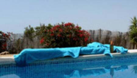 Doing My Thing By The Pool