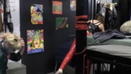 whipping role play ride whipps bamboo sticks and experience a long dragon tail whip prt 1 of 2