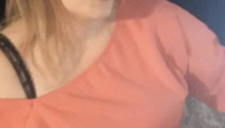 popping a big balloon with my cigarette