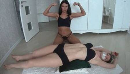 DEEP PUNCHES OF STRETCHED BELLY 3 c