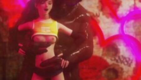 3D Cute Teens Fucked by Monsters