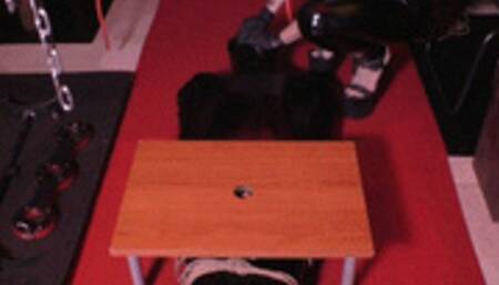 Crushing on cock table_extreme high heels_destroy your cock MP4 version