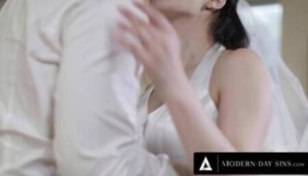 MODERN-DAY SINS - Groomsman ASSFUCKS Italian Bride Valentina Nappi On Wedding Day! REMOTE BUTT PLUG