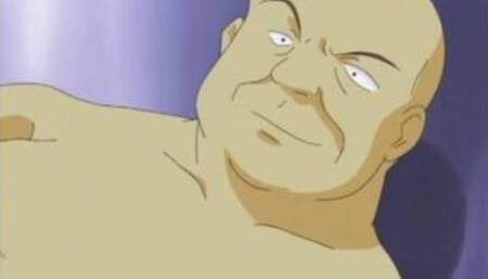 BDSM threeway fuck anime action