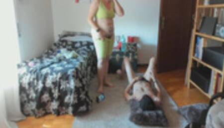 MAKING OF a fart video - VOYEUR view - behind the scenes