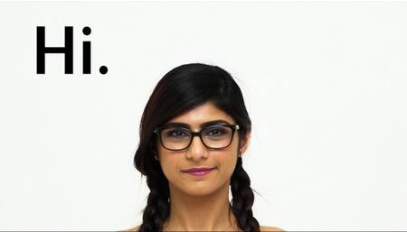 Endearing Mia Khalifa's big tits smut