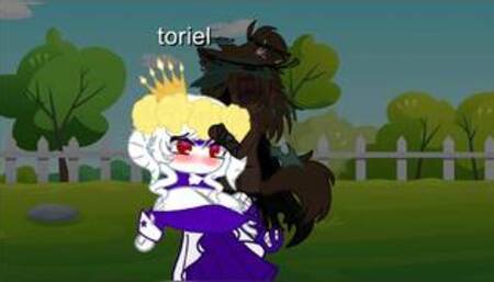 Me x Mrs afton and toriel